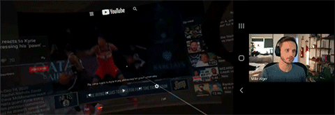 Live research session